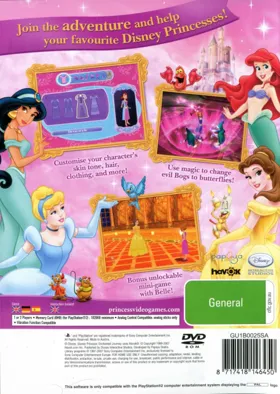 Disney Princess - Enchanted Journey box cover back